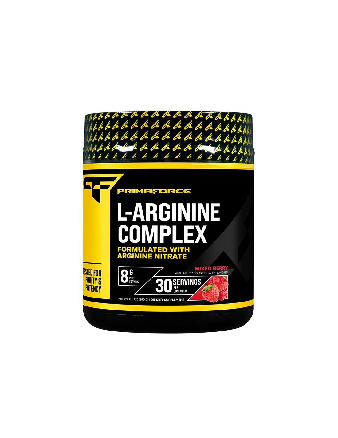 Masse énergétique et masse musculaire - complexe de L-arginine, 237 g, poudre