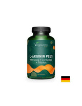 L-Arginine Plus Maca, Cordyceps et Tribulus - L-Arginine Plus (avec Maca, Cordyceps, Tribulus), 270 gélules <tc>Vegavero</tc>