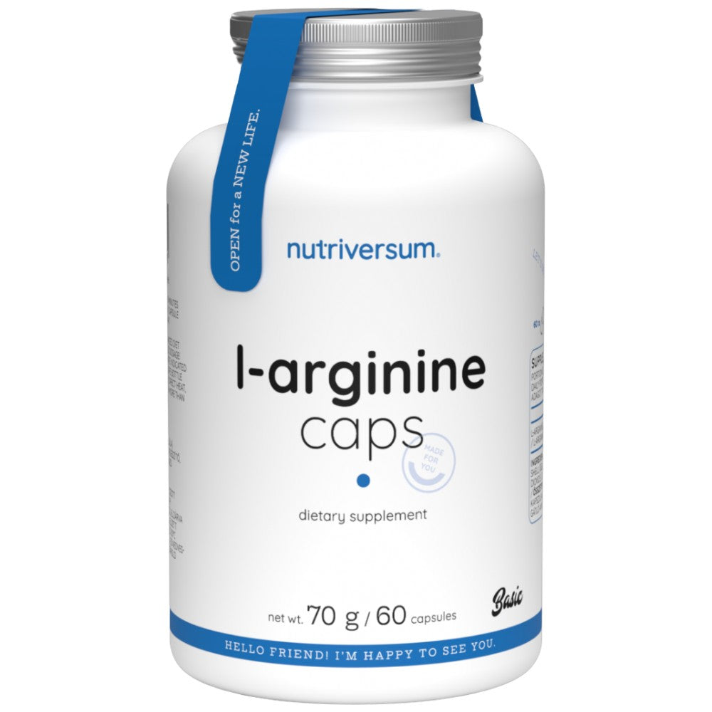 L-arginine 800 mg - 60 capsules