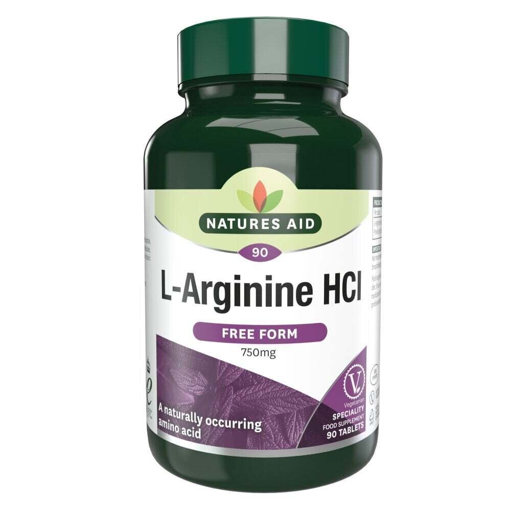 L-arginine (L-arginine HCl) 750 mg 90 comprimés natures