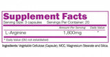 L-arginine max - 60 capsules