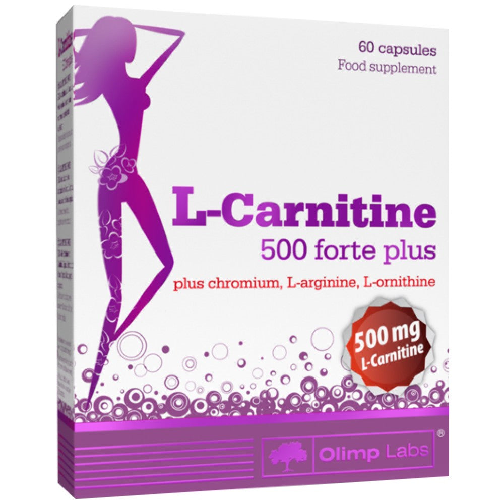 L-Carnitine 500 Forte plus 60 capsules