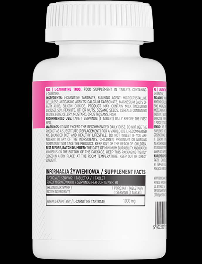 L-Carnitine 1000 90 comprimés