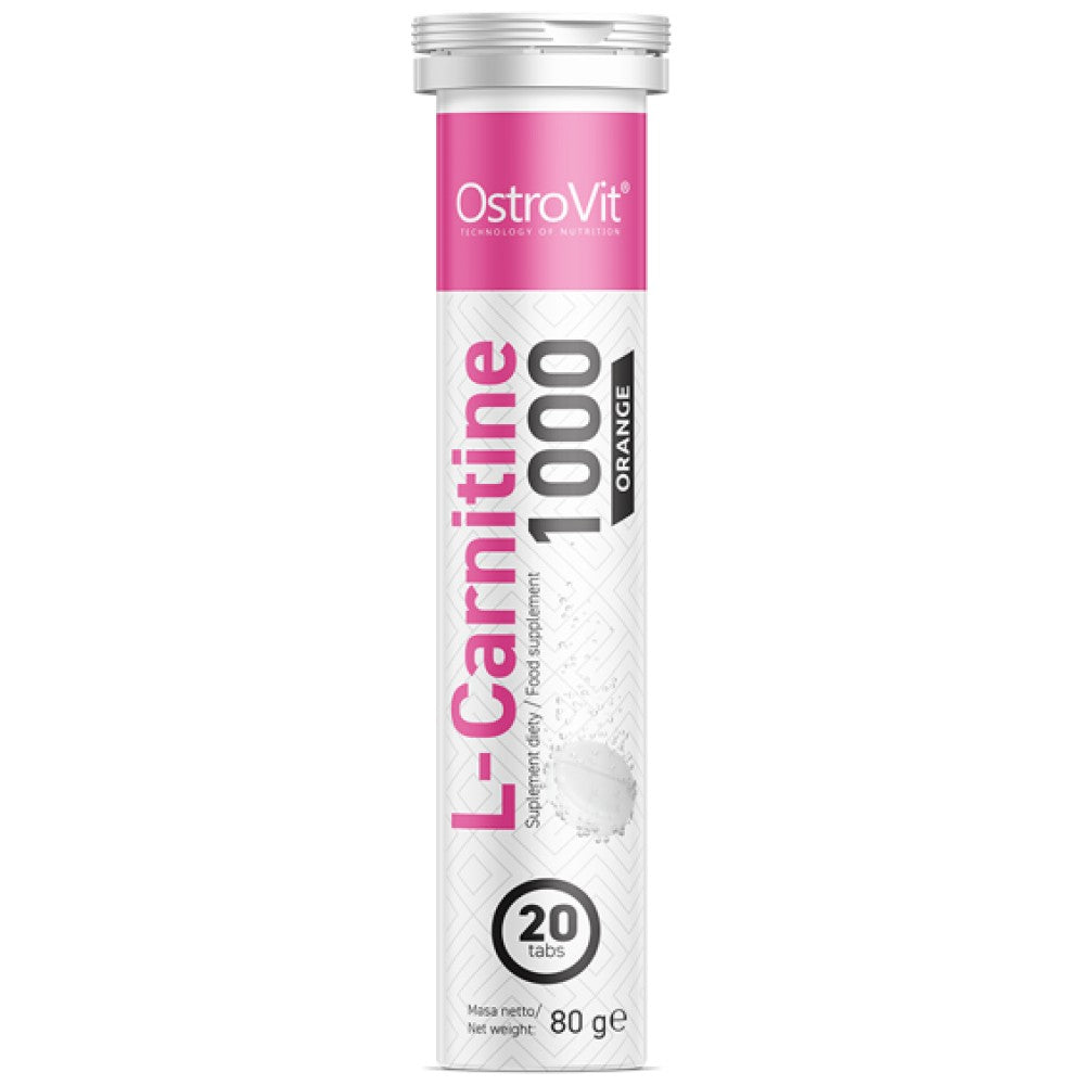 L-carnitine 1000/comprimés solubles effervescents