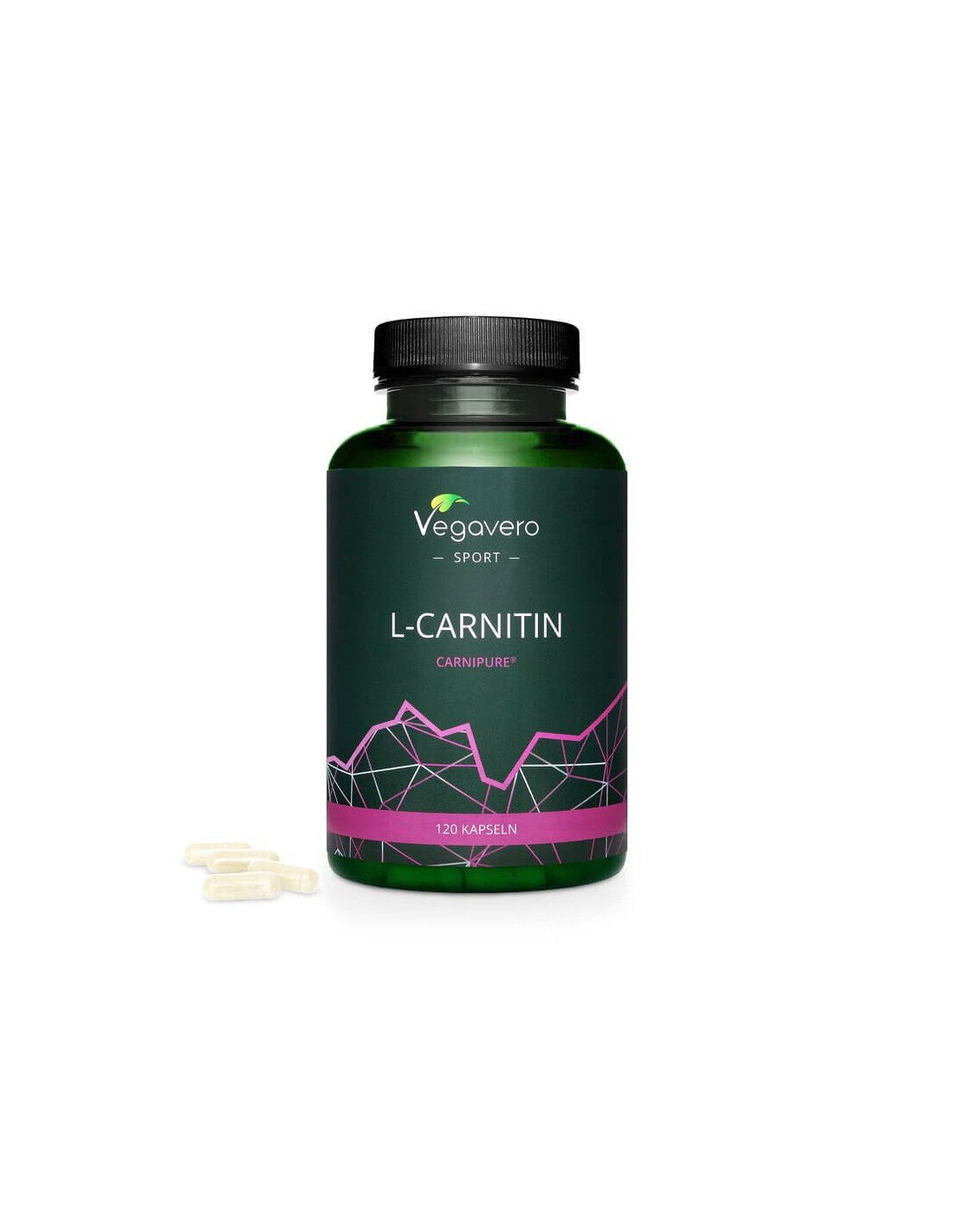 L-Carnitine, 120 gélules, 100 % végétalien <tc>Vegavero</tc>