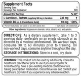L-carnitine - 120 capsules
