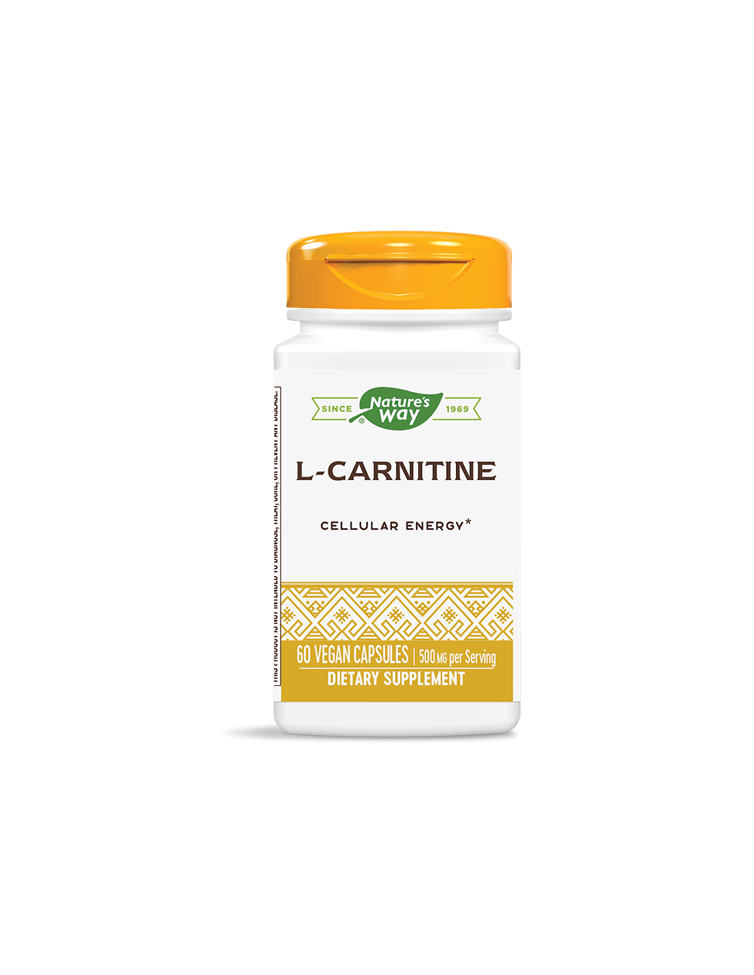 L-carnitine 500 mg - 60 capsules