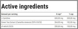 L-Carnitine + Caps à thé vert - 180 capsules