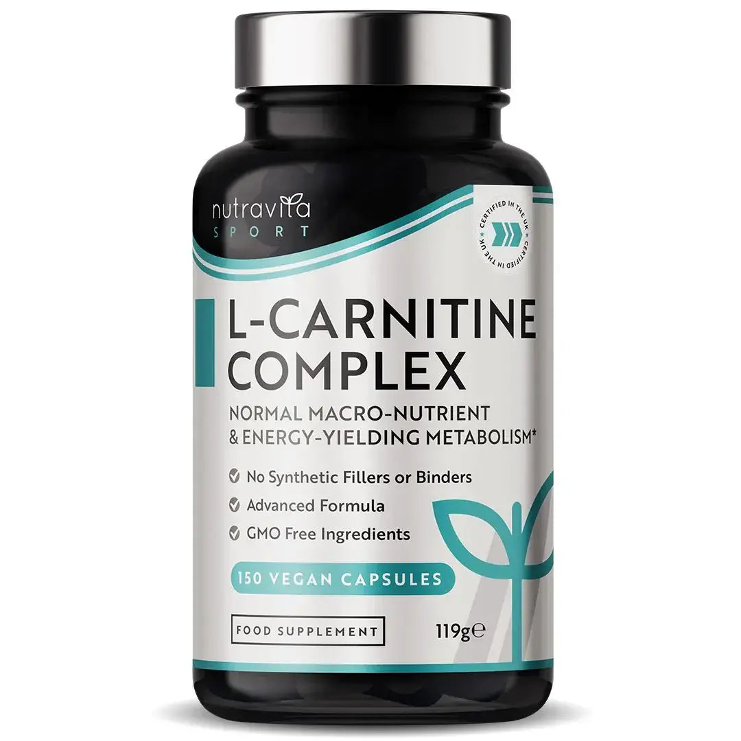 Complexe L-Carnitine /L-Tartrate/ /150 gélules, 75 doses/ <tc>Nutravita</tc>