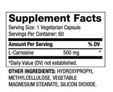 Carnosine L 500 mg/60
