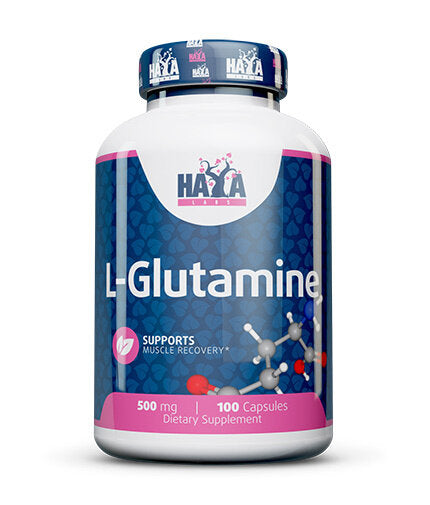 L-glutamine 500 mg./100caps.