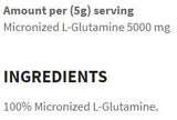 Poudre de L-glutamine - 250 grammes