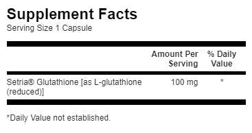 L-glutathion 100 mg - 100 capsules
