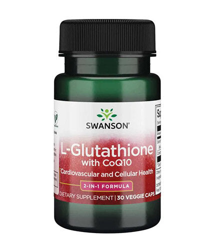 L-glutathion avec COQ10 300 mg - 30 capsules