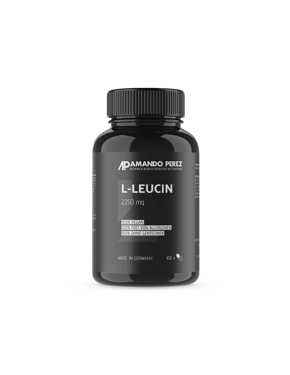 L-leucine/L-leucine, 100 capsules