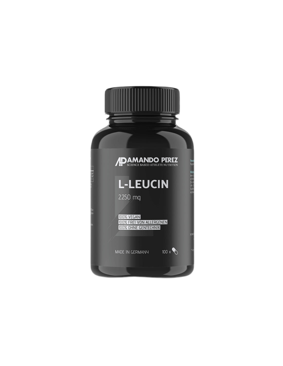 L-leucine/L-leucine, 100 capsules