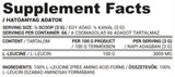 L-L-leucine Powder | 100% de leucine pure - 200 grammes
