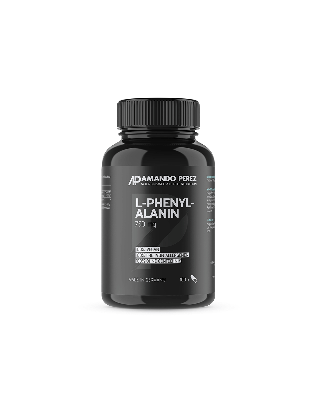 L-phénylalanine/L-phénylalanine, 100 capsules