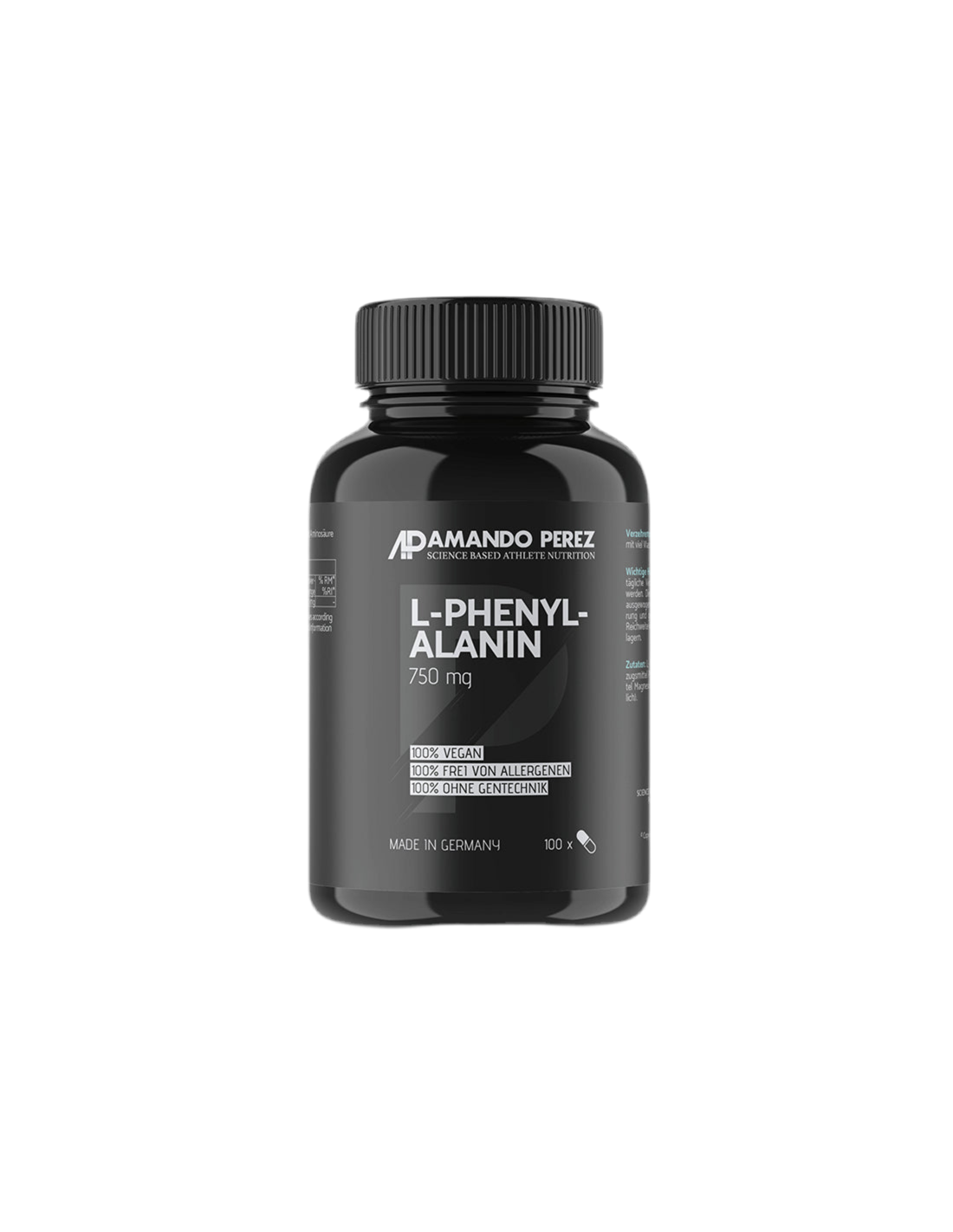 L-phénylalanine/L-phénylalanine, 100 capsules