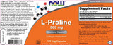 L-Proline - 120 capsules