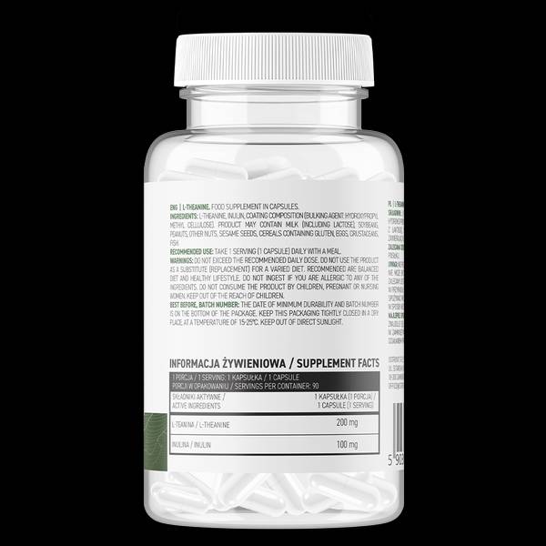 L-théanine 200 mg | Capsules vege 90