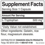 L-tryptophane 500 mg/60 Caps - 0