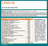 LIV.OX® 60 | Formule détoxifiante et protectrice du foie 60 comprimés