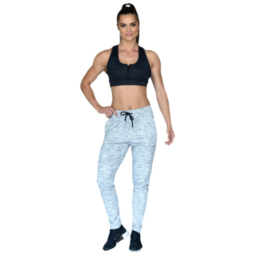 Pantalon pour femmes/pantalon LW plissé de mélange