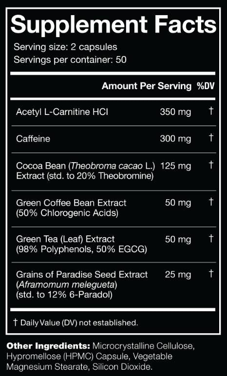 Les présage! Brûleur de graisse thermogène - 100 capsules