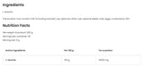 Poudre de leucine 200 grammes