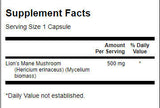 Champignon de crinière de lion 500 mg - 60 capsules