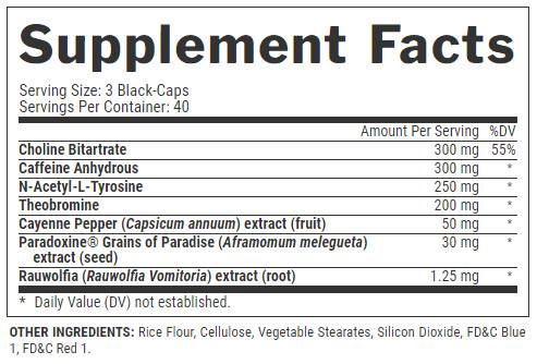 Lipo 6 noir/intense - 120 capsules