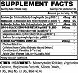 Lipo 6 Black/Keto - 60 capsules