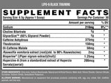 LIPO 6 TRAINEMENT NOIR/PRE-ROUTIFE - 264 grammes