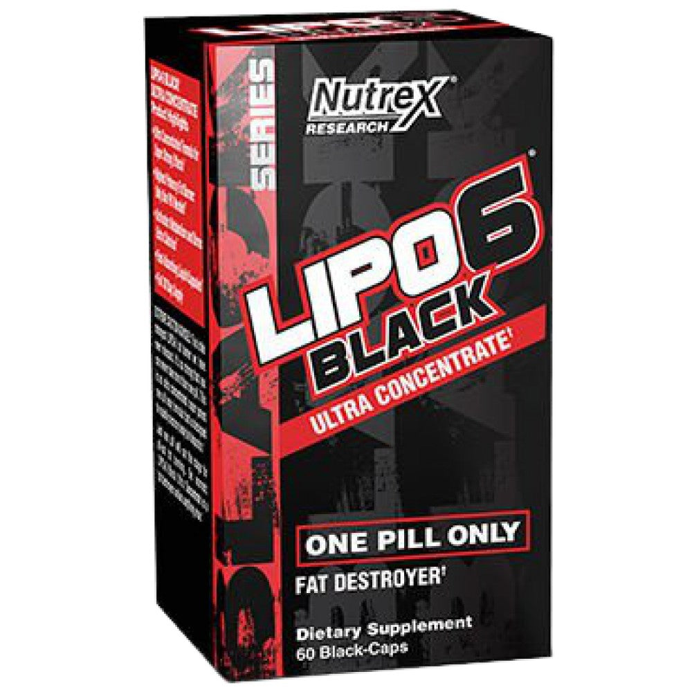 Lipo 6 Black Ultra Concentrate | Capsules de puissance extrême 60