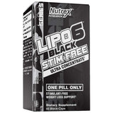 Lipo 6 Black Ultra Concentrate/Stim-sans - 60 capsules