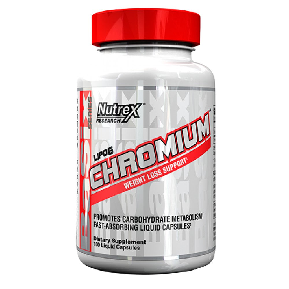 Capsules de gel Lipo 6/Chromium 100