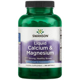Calcium liquide et magnésium - 100 capsules de gel