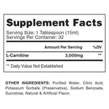 Carnitine liquide 3000 | 2x concentration - résistance maximale - 480 ml