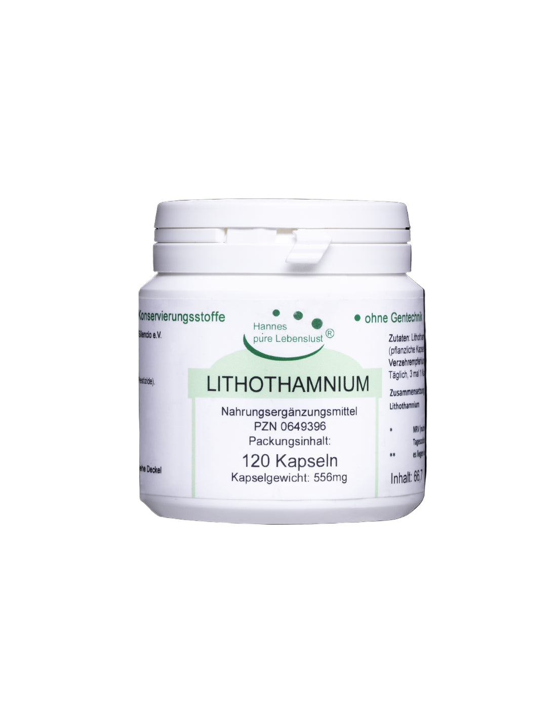 Lithothamnium - lithothamnium (algues rouges), 120 capsules