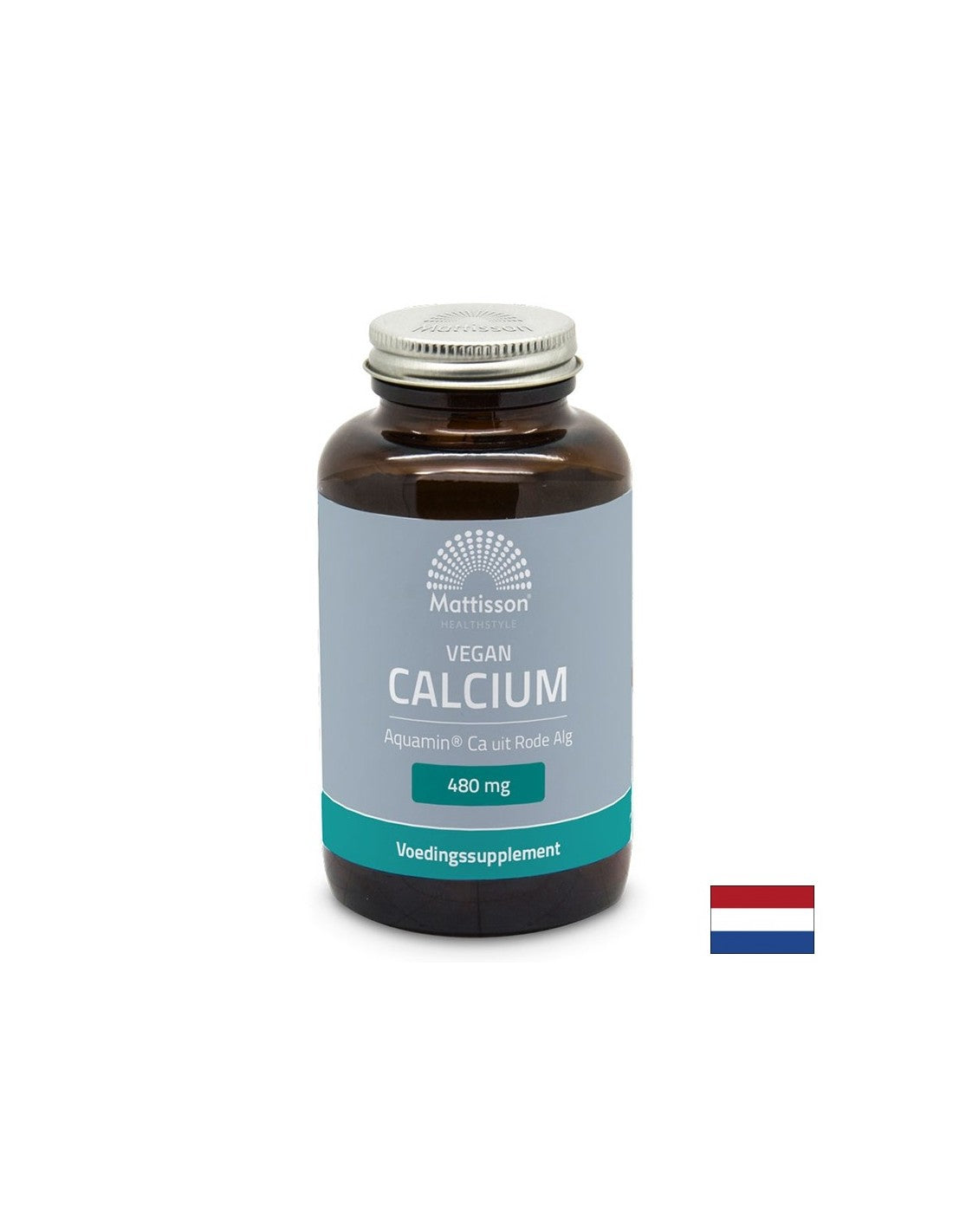 Soins des os et des articulations - Calcium (issu de l'algue rouge Lithothamnium), 90 capsules <tc>Mattisson Healthstyle</tc>