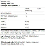 Foie | avec Tudca et Milk Thistle 120 Capsules