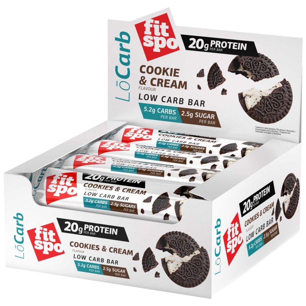 Bars de protéines à faible teneur en glucides | Keto Friendly - 12 x 60 grammes
