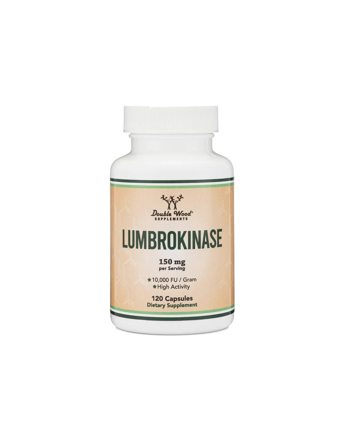 Système cardiovasculaire, Lumbrokinase (Lumbrokinase), 150 mg/120 gélules <tc>Double Wood</tc>