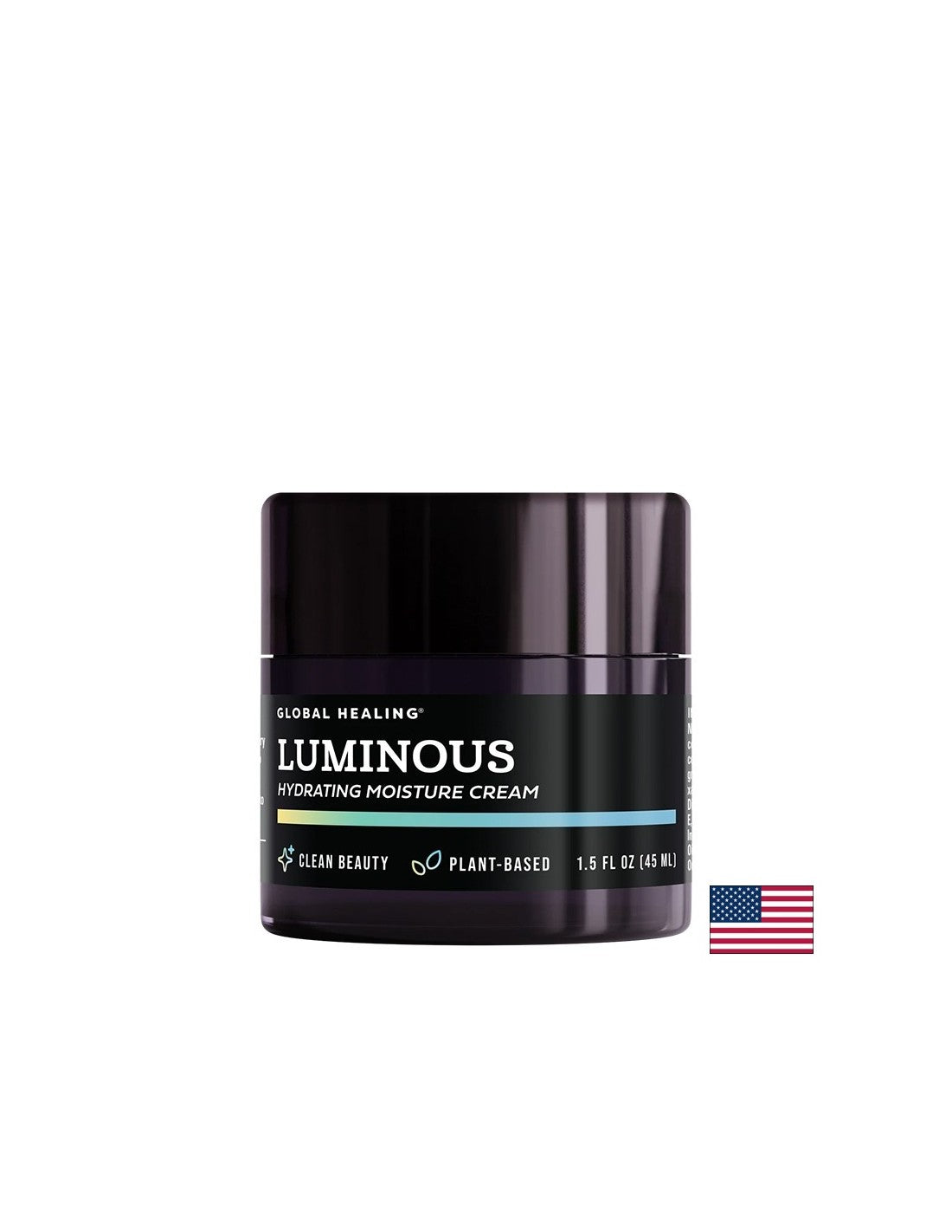 Crème pour le visage éclaircissant avec des huiles végétales et des extraits - lumineux, 45 ml