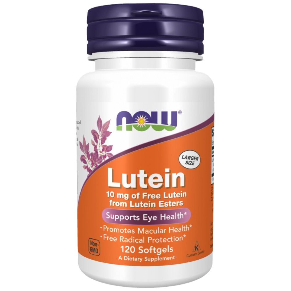 Lutéine 10 mg esters - 120 softs gels