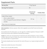 Lutein Esters 20 mg | Double résistance - 90 capsules