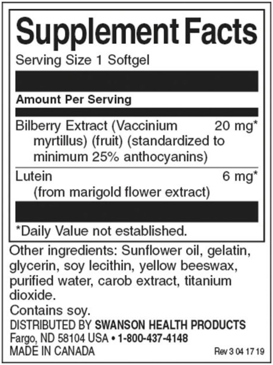 Lutéine et coiffeur 26 mg - 120 capsules