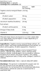 Luteinall | Formule oculaire - 60 capsules