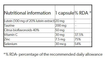 Lutéine Bio - Complexe 30 gélules <tc>Olimp</tc>